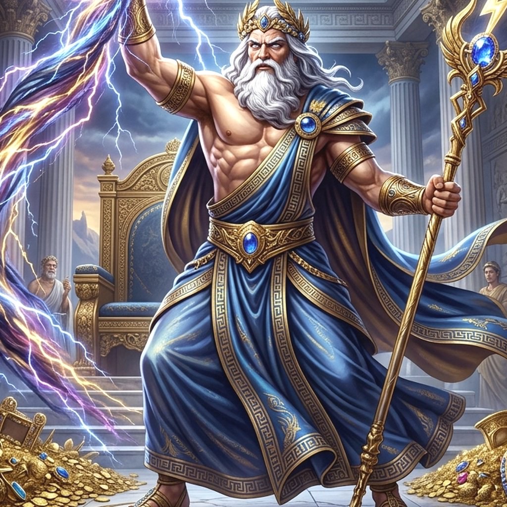 Giao diện game Gates of Olympus trên nền tảng 99BET