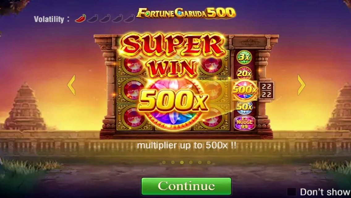 Fortune Garuda 500 · Giao diện ứng dụng 99BET